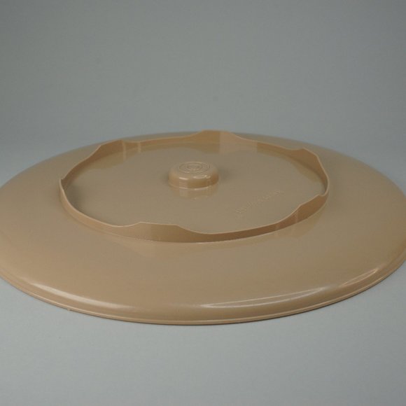 Vintage Tupperware Dip-n-Serve Almond Beige Serving Set - Picture 6 of 8